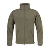 Helikon - Klassische Armee-Fleece-Jacke - Olive Green/Schwarz - BL-CAF-FL-16