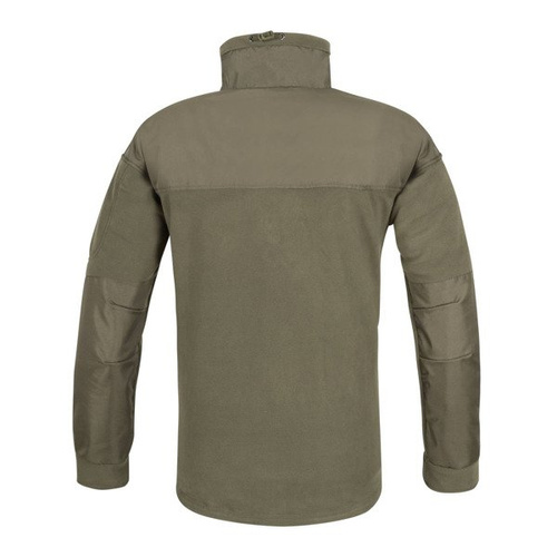 Helikon - Klassische Armee-Fleece-Jacke - Olive Green/Schwarz - BL-CAF-FL-16