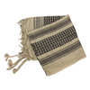 Mil-Tec - Head Scarf Shemagh Arafat - 100% Cotton - Khaki-Black - 12611000