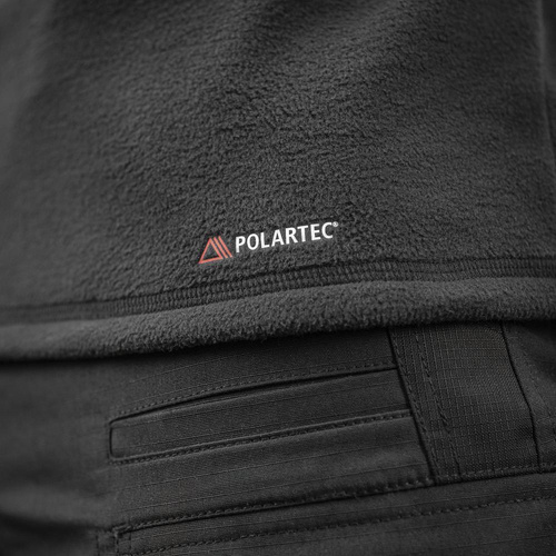 M-Tac - Militär-Fleece Delta Polartec Cardigan Raglan - Schwarz - 70022002