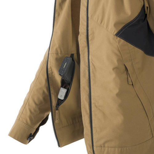 Helikon - Greyman Tactical Jacket - Black / Earth Brown - KU-GMN-DC-0A01A