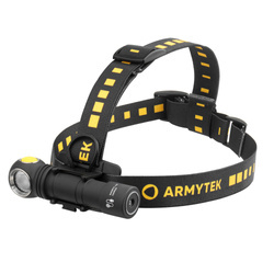 Armytek - Stirnlampe Wizard C2 Pro - Magnetisches Ladegerät - 2500 lm - 18650 - Schwarz - F08701C