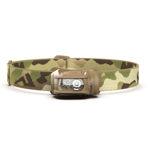 Princeton Tec - Stirnlampe REMIX PRO - TAN / MultiCam - RMX300PRO