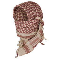 Mil-Tec - Chusta Arafatka Shemagh - 100% Bawełna - Coyote-Brązowy - 12615000