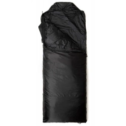 Snugpak - Śpiwór turystyczny letni Jungle Bag - Leworęczny - Z moskitierą - Czarny - 101090001