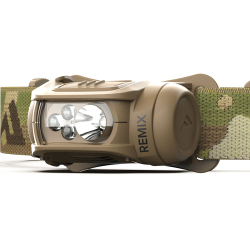 Princeton Tec - Stirnlampe REMIX PRO - TAN / MultiCam - RMX300PRO