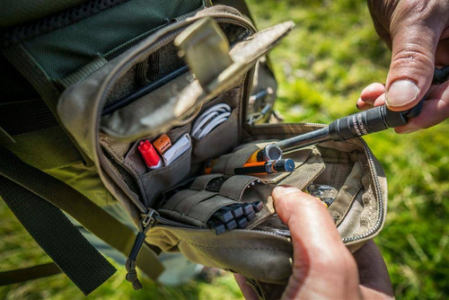 Helikon - Urban Admin Pouch - Cordura - MOLLE - Tiger Stripe - MO-O03-CD-62