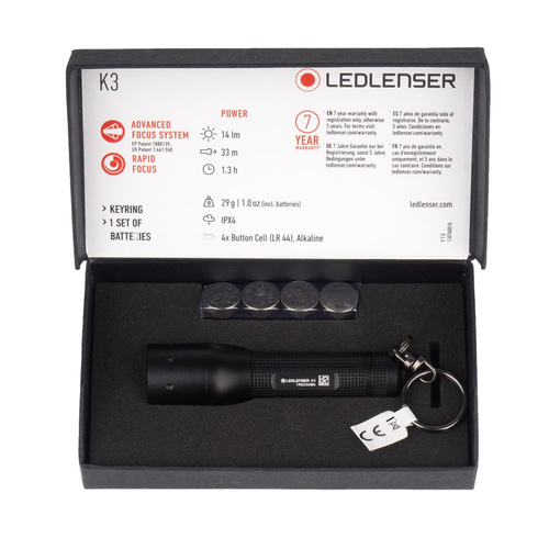 Ledlenser - K3 Flashlight - 8313