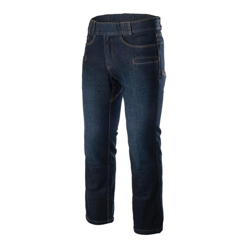 Helikon - Spodnie Greyman Tactical Jeans Slim - Denim Blue - SP-GJS-DD-31