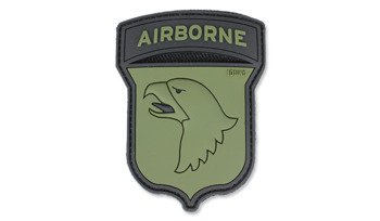 101 Inc. - 3D-Aufnäher - Airborne 101st - OD Grün