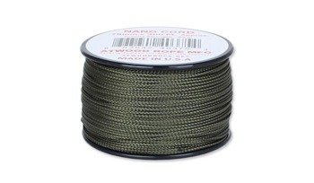 Atwood Rope MFG - Nano Cord - 0,75 mm - Olive Drab - Spule 300ft