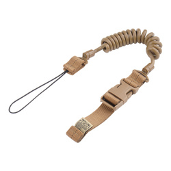 Cetacea Tactical - Basic Gürtel Schleife Pistole Lanyard - Coyote Braun - TA-PRL1B-COY