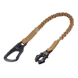 Cetacea Tactical - Retentionsleine mit Froschschnalle - 39,5'' - Coyote Brown - TA-ORLTANGOFROG-COY