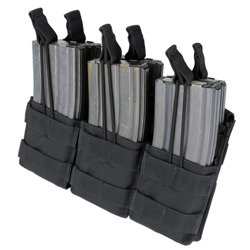 Condor - Triple Stacker M4 Mag Pouch - Schwarz - MA44-002