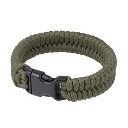 EDCX - "Fisch" Survival-Armband - Armee grün - 2178