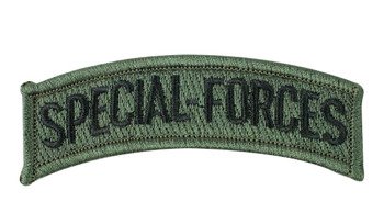 FOSTEX - Aufnäher - Special Forces - OD Grün