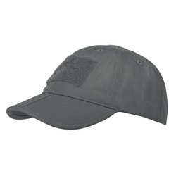 Helikon - Baseball-Klappmütze - PolyCotton Ripstop - Shadow Grey - CZ-BBF-PR-35