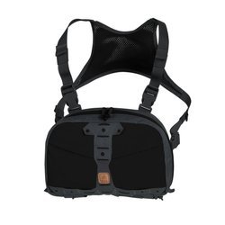 Helikon - Brustplatte Chest Pack Numbat - Schwarz / Shadow Grey - TB-NMB-CD-0135A