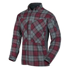 Helikon - Hemd MBDU Flannel Shirt® - Ruby Plaid - KO-MBD-PO-P1