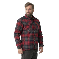 Helikon - Hemd Winter Warden - Slate Crimson Plaid - KO-WWS-PB-PJ