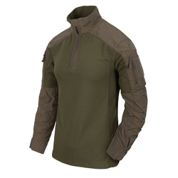Helikon - MCDU Combat Shirt® - NyCo Ripstop - RAL 7013 / Olive Green - BL-MCD-NR-8102A