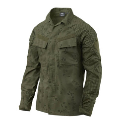 Helikon - Militär-Sweatshirt Raid - Ripstop - 8 Taschen - Desert Night Camo - BL-RAD-SP-0L