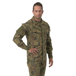 Helikon - Militär-Sweatshirt Raid - Ripstop - 8 Taschen - Wz. 93 PL Woodland - BL-RAD-SP-04