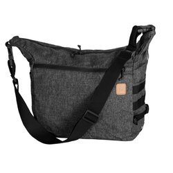 Helikon - Tasche Bushcraft Satchel - Nylon - Schwarz / Grau Melange - TB-BST-NP-M1