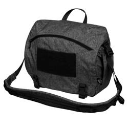 Helikon - Torba Urban Courier Bag Large - Nylon - Schwarz / Melange Grau - TB-UCL-NL-M1