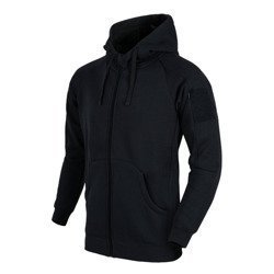 Helikon - Urban Tactical Hoodie Lite - FullZip - Schwarz - BL-ULF-CB-01