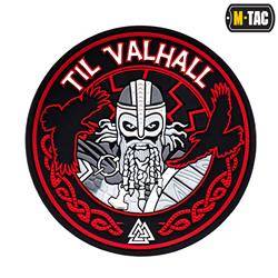 M-Tac - 3D PVC Til Valhall Patch - Schwarz / Rot - 51142332