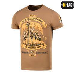 M-Tac - Black Sea Expedition T-Shirt für Männer - Coyote Brown - 80025017