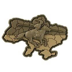 M-Tac – Cossack Ukraine Patch – PVC 3D – Horse Charge – Coyote – 51349005