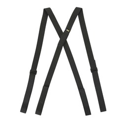 M-Tac - Elastisches Hosenträger L7 Suspenders - Schwarz -10099102