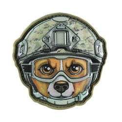 M-Tac – Emoji-Patch Nr. 11 Hund – PVC 3D – Camo – 51353511