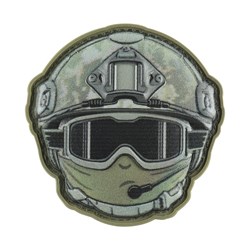 M-Tac – Emoji-Patch Nr. 16 Sturmhaube – 3D-PVC – Camo – 51353516