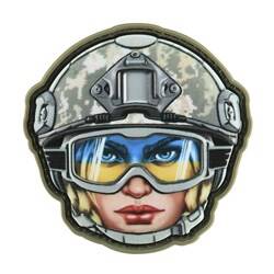 M-Tac – Emoji-Patch Nr. 45 Weiblich UA – PVC 3D – Camo – 51353545