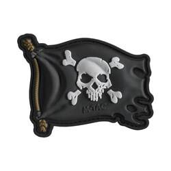 M-Tac - Jolly Roger Aufnäher - PVC - Schwarz - 51116802