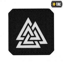 M-Tac - Lasergeschnittenes Valknut Quadrat Patch - Schwarz - 51162299