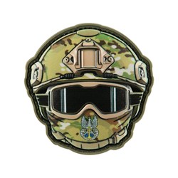 M-Tac – Marineblauer Emoji-Patch – 3D-PVC – Camo – 51353601