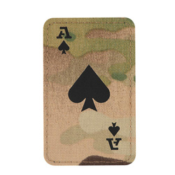 M-Tac - Militär-Patch - Ace of Spades - Multicam / Schwarz - 51109802