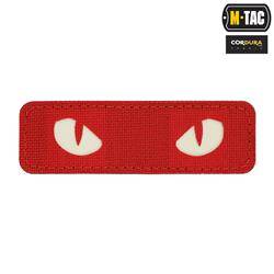 M-Tac - Moral Patch - Katzenaugen - Laserschnitt - Rot - 51009333