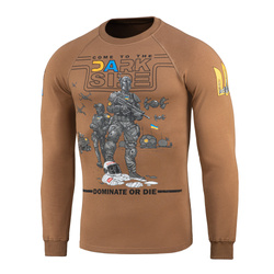 M-Tac - Raglan Langarm-Sweatshirt UA Side - Coyote Brown - 20494017