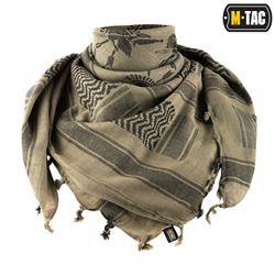 M-Tac - Shemagh Spartan Schal - Foliage Green / Schwarz - 40904007