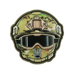 M-Tac – Special Forces Emoji-Aufnäher – 3D-PVC – Camo – 51353603