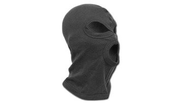 MFH - Balaclava - Baumwolle - 3 Löcher - Schwarz - 10901A