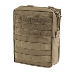 Mil-Tec - Molle Gürteltasche groß - dunkel Coyote - 13487119