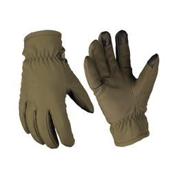 Mil-Tec - Softshell Thinsulate Winter Handschuhe - OD Grün - 12521301