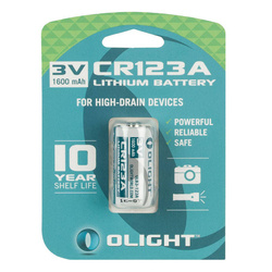 Olight - Lithium-Batterie - CR123A 3V 1600 mAh