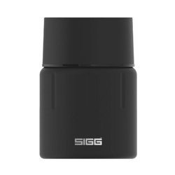 SIGG - Gemstone Obsidian Food Jar mit Schüssel und Spork - 0,5 L - Schwarz - 8733.90